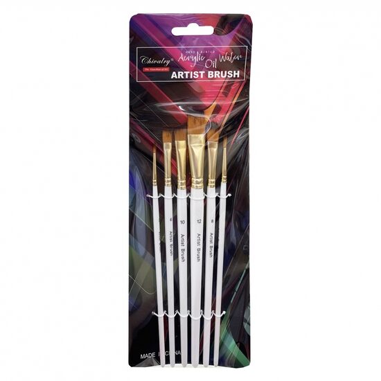 Teptukų rinkinys 6vnt.